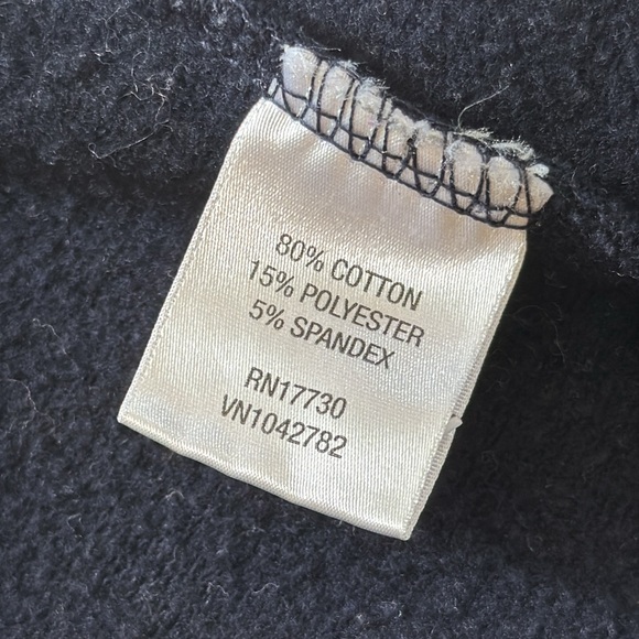 Y2K Converse One Star Fleece Military Jacket Blazer, Navy. Small - Picture 5 of 7